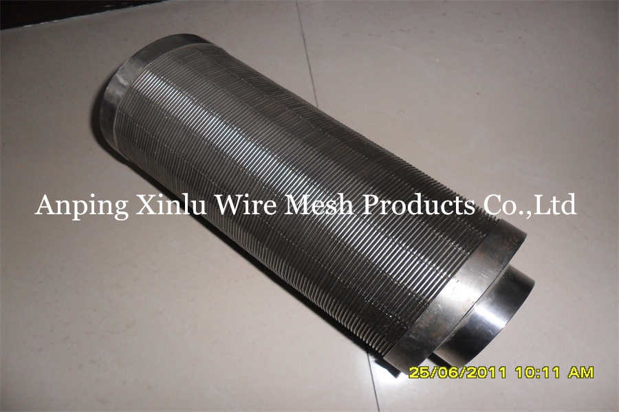 250 Micron Stainless Steel Industrial Water Filter Tube Electrolytic Polishing