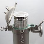 Stainless Steel Single Bag Filter Housing Water Treatment Machine