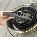 Vinyl PVC EPDM Garage Door Bottom Threshold Floor Rubber Seal Weather Strip
