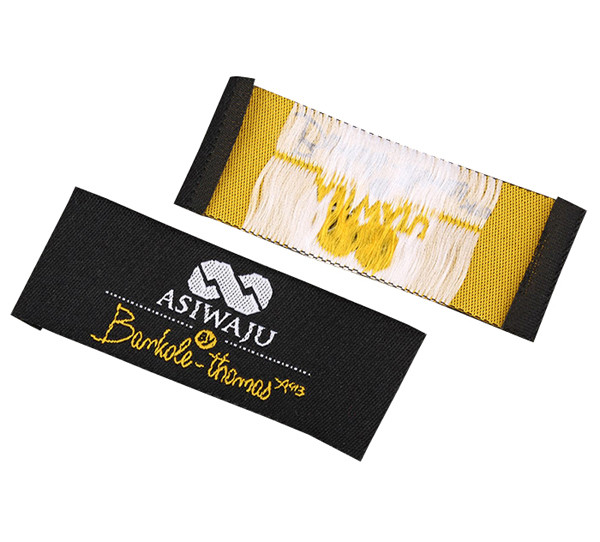 Custom Shirt Labels Woven Tags Label For Clothing Labels Sew On Damask Label