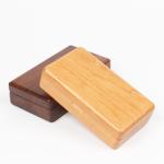 Durable wooden box jewelry storage box Ring Packaging Custom logo