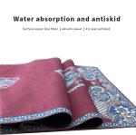 Custom Microfiber Yoga Mat Anti Slip Proof Yoga Mat Rubber Natural Suede
