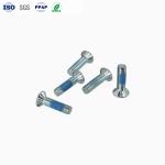 Pozidriv Anti-Slip Teeth Countersunk Head Pointing Rubberized Anti-Loosening