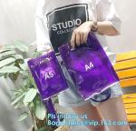 waterproof stadium Bags handbags, Clear gift packing PVC handbag, Envelope