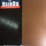 Electrostatic Custom Powder Coating Hammer Finish Spray Black High Gloos