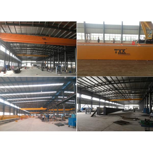 Electric Chain Hoist Workshop Overhead Bridge Crane With Wireless Remote Control