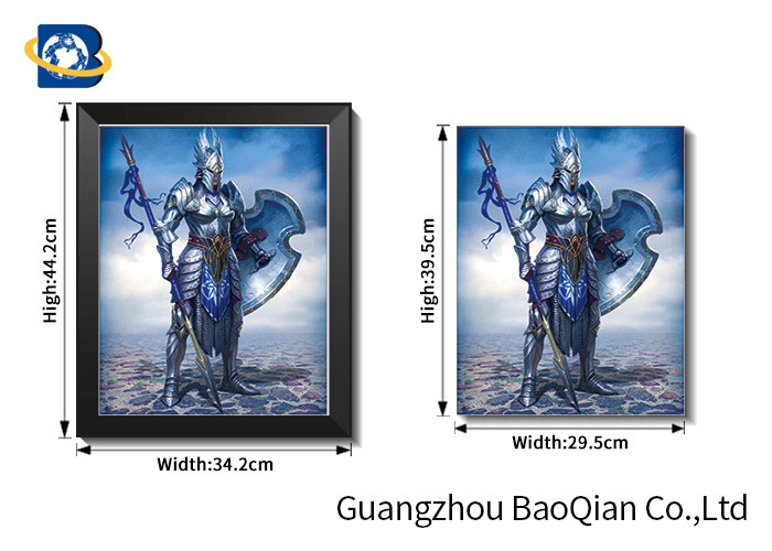 3d Animation 3d Pictures Natural Animation Of Flying Eagle For Indoor / Hotel Wall Poster
