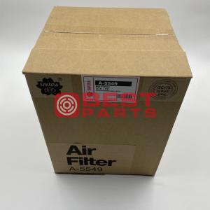 Wholesale Machinery Spare Parts Excavator Air Filter A-5549 AF25125M For SAKURA K2833PU K2833 from china suppliers