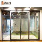 Slim Frame Aluminium Sliding Doors Soundproof Interior Sliding Glass Doors slide