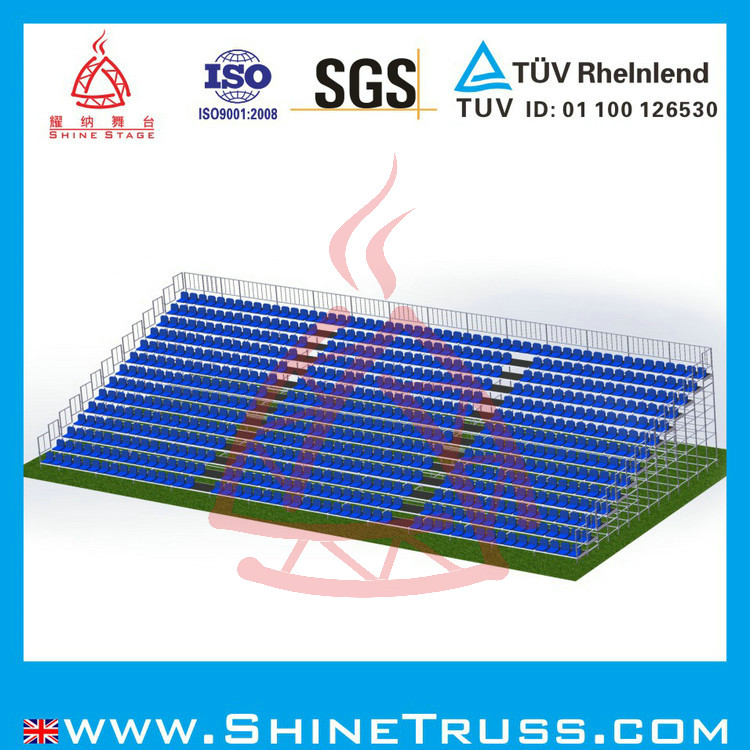 Outdoor or Indoor Layer Stadium Bleachers