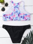 blue bikini