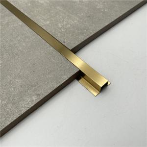 Wholesale 304 Grade stainless steel U Profiles mirror tile trim from china suppliers