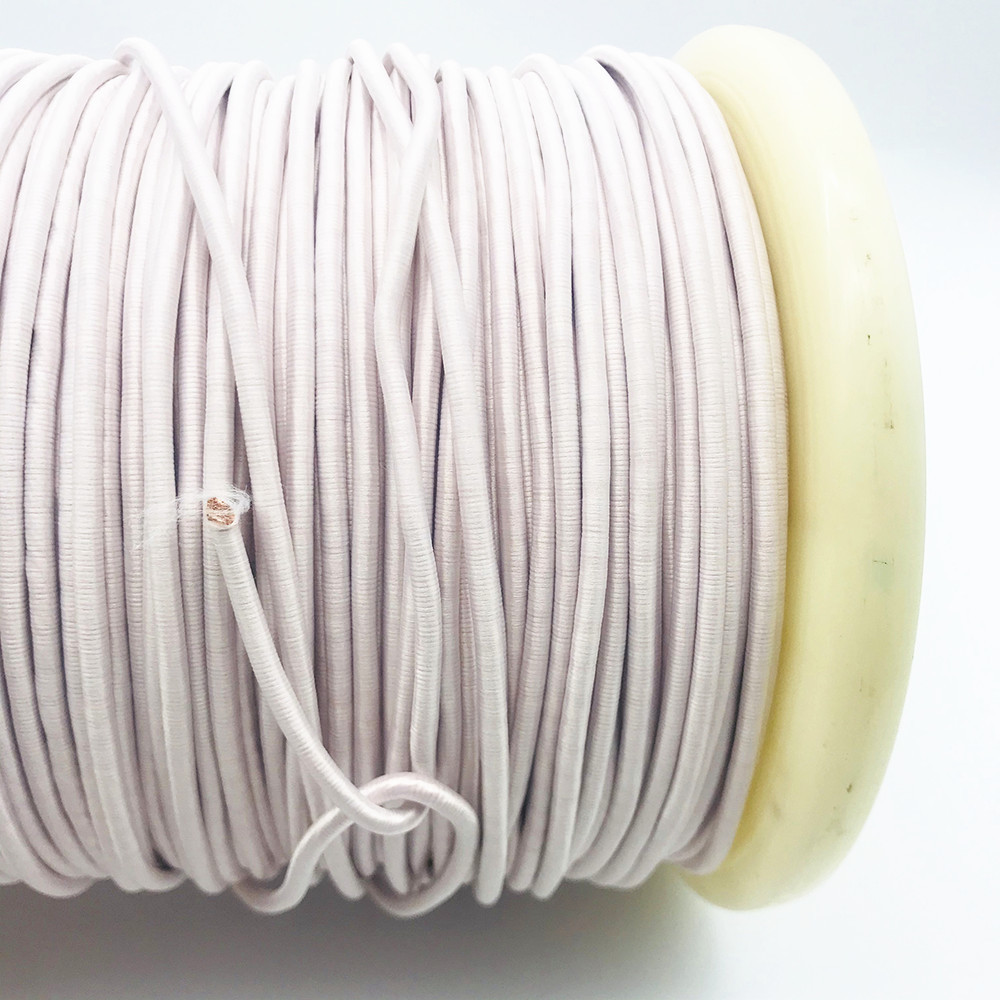 0.1mm / 500 USTC 155 Enameled Stranded Copper Wire Silk / Nylon Covered