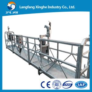 Wholesale Langfang Xinghe zlp series suspended platform , construction gondola , electric hanging scaffolding from china suppliers