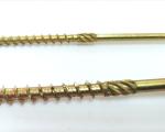 Straw Rope Nail Construction Wood Screws Wafer Head Chipboard U Double Thread