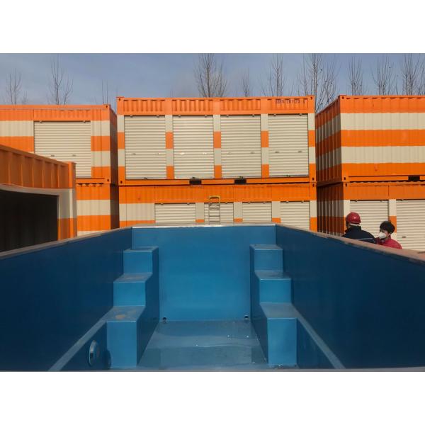 Outdoor 20ft 30ft 40ft Shipping Container Swimming Pool with Filtration Included and Customized Color