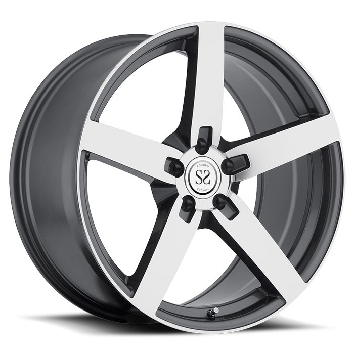china rims factory manufacture 1 piece forged 5*108 wheel