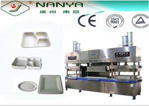 Wholesale Bamboo Pulp Semi-auto Eco-friendly Paper Plate Making Machine 7000Pcs / H from china suppliers