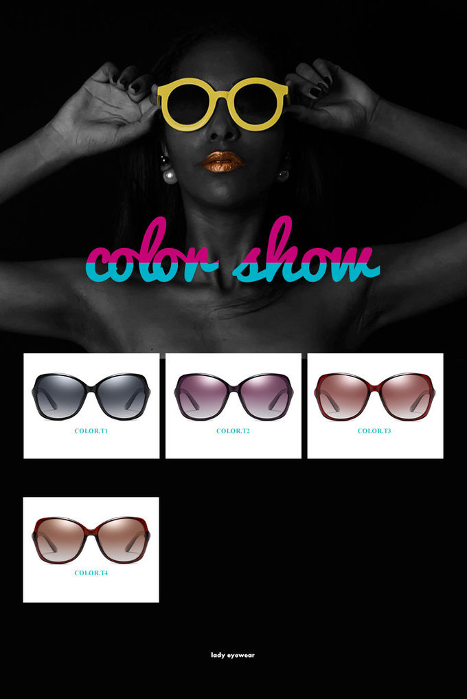 Female Clout UV400 Big Frame Glasses 2021 Stylish Polarized Sunglasses Brand Your Logo