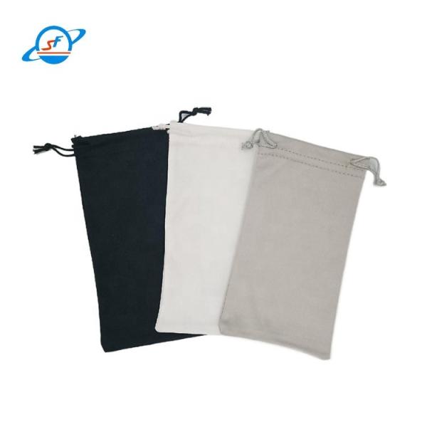 Quality Customizable Soft Microfiber Lens Pouch Microfiber Eyeglass Bag for sale