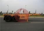 2 Axle 40ft Shipping Container Trailer Light Weight For Transport Logistics