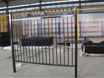 High quality galvanized powder coated garrison fencing
