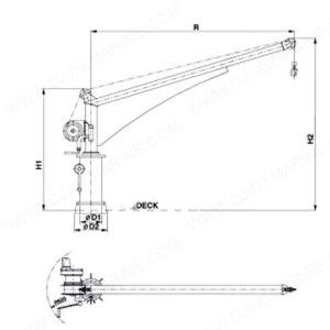 Wholesale Pneumatic Non-amplitude Crane from china suppliers