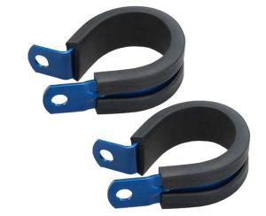 Wholesale AN3 Brake Hose Clips Cushioned Insulated Metal Hose Clamp Holder from china suppliers