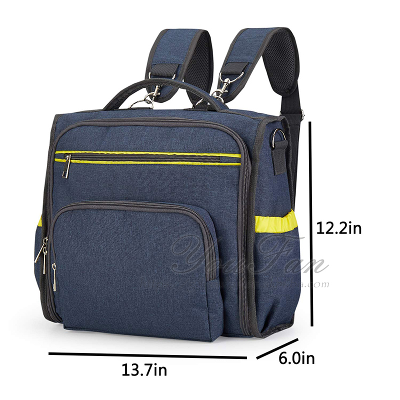Multifunction Travel Nappy Back Pack travel baby diaper bag