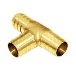 19/32'' Hose Barb Tee 3 Way Union Brass Tee Fitting