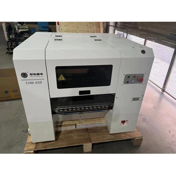 Genius 4 Heads Desktop SMT Pick Place Machine CHM-650 With 50 Feeders