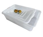 Refrigerator Grocery Equipment Supply Clear Small Plastic Food Grade Box For