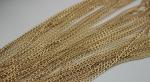 DIY fashion shiny gold / nickel / gunmetal color 4 mm width iron metal luxury