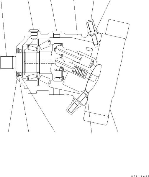 419-18-51200 419-18-51300 4191851200 For Komatsu WA320-7 WHEEL LOADERS Hydraulic