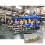 Customizable 90mm*90mm Wood Pallets Feet Wooden Block Making Machine for Density