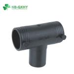 Equal Indonesia Butt Fusion Black Tee Type HDPE Pipe Fittings for Water Supply