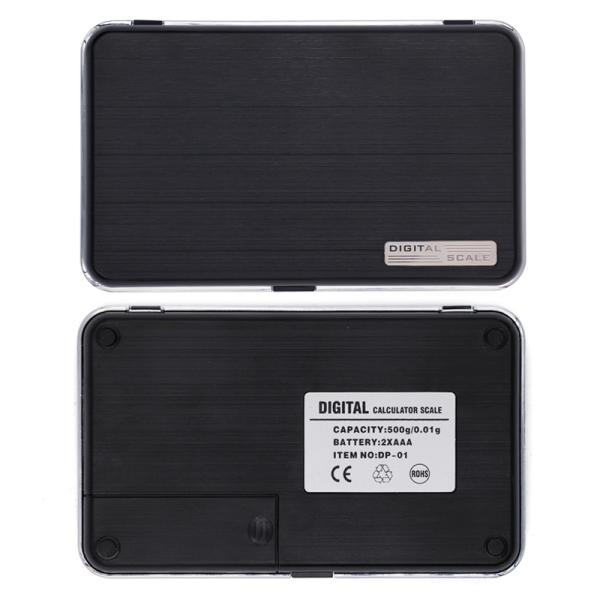 LCD 6 in 1 Multi-function Digital Scales Electronic 0.01*500g weight balance With Palm Calculator Design for silver jewelry