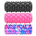 Fitness Gym Hollow Yoga Roller , Muscle Massage Roller Yoga Block Sport Tool