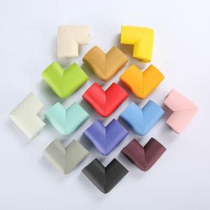 China Child Collision Protection Food Safe Silicone Rubber Angle Protector Multi Color on sale