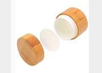 10g - 100g Bamboo Cream Jar Lotion Bottle For Cosmetic Packaging