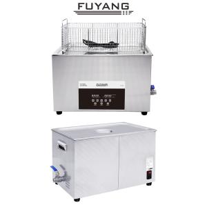 Wholesale 22L 480W Customized Benchtop Ultrasonic Cleaner 600 Watt For Stamping Oil / Finstock / Wax from china suppliers