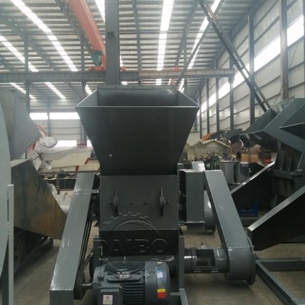 500-1000Kg/h Capacity Waste PP PE PET Bottle Plastic Film Crusher double Shaft