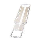 Aluminum Alloy Medical Folding Scoop Stretcher Transport White 44cm 60cm