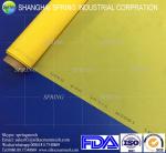 Factory offer 7T-180T polyester monofilament mesh bolting cloth White or yellow