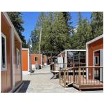Galvanized Steel Bending Prefab Container House with Detachable Bathroom and