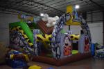 Stone Age High Commercial Inflatable Water Slides Indian Standard With