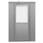 750w Modular Personal Air Shower Unit Double Doors Interlock Air Shower