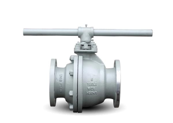 Manual Operation Side Entry Ball Valve , Cast Steel Ball Valve Small Fluid
