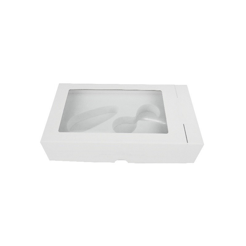 Hot Sale Packaging Window Box Lid And Base Box With Custom Color And Logo