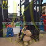 Hansel Motorized Plush Riding Animals Walking Scooter Animals Stuffed Animal